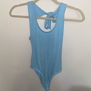 Open Back Tie Bodysuit